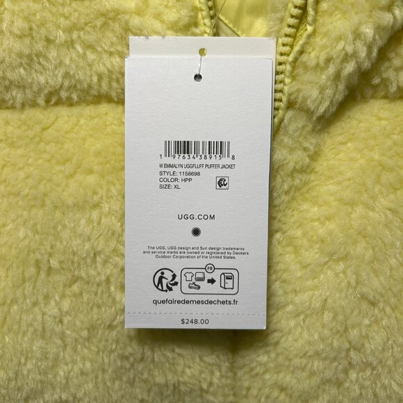 UGG Women's Emmalyn UGGfluff Puffer Jacket - Picture 12 of 12
